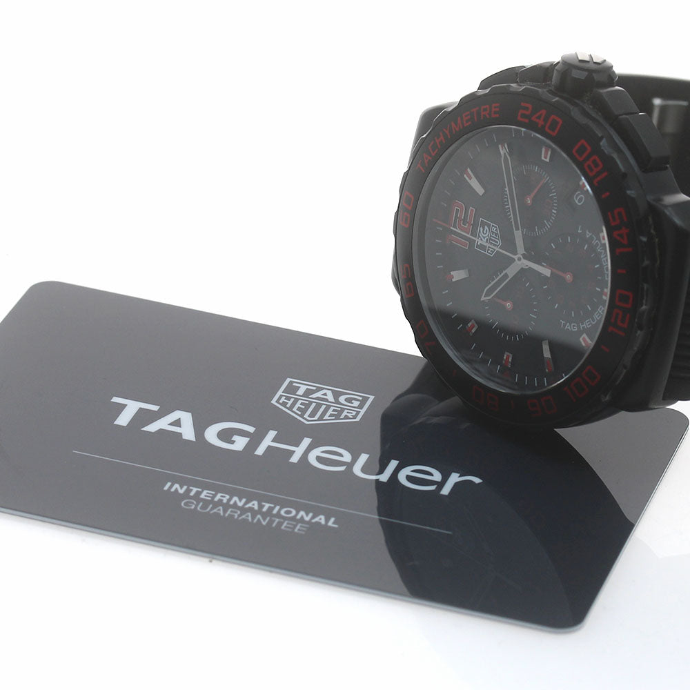 TAG HEUER Formula 1 CAU111D Chronograph black Dial Quartz Men's Watch_880535