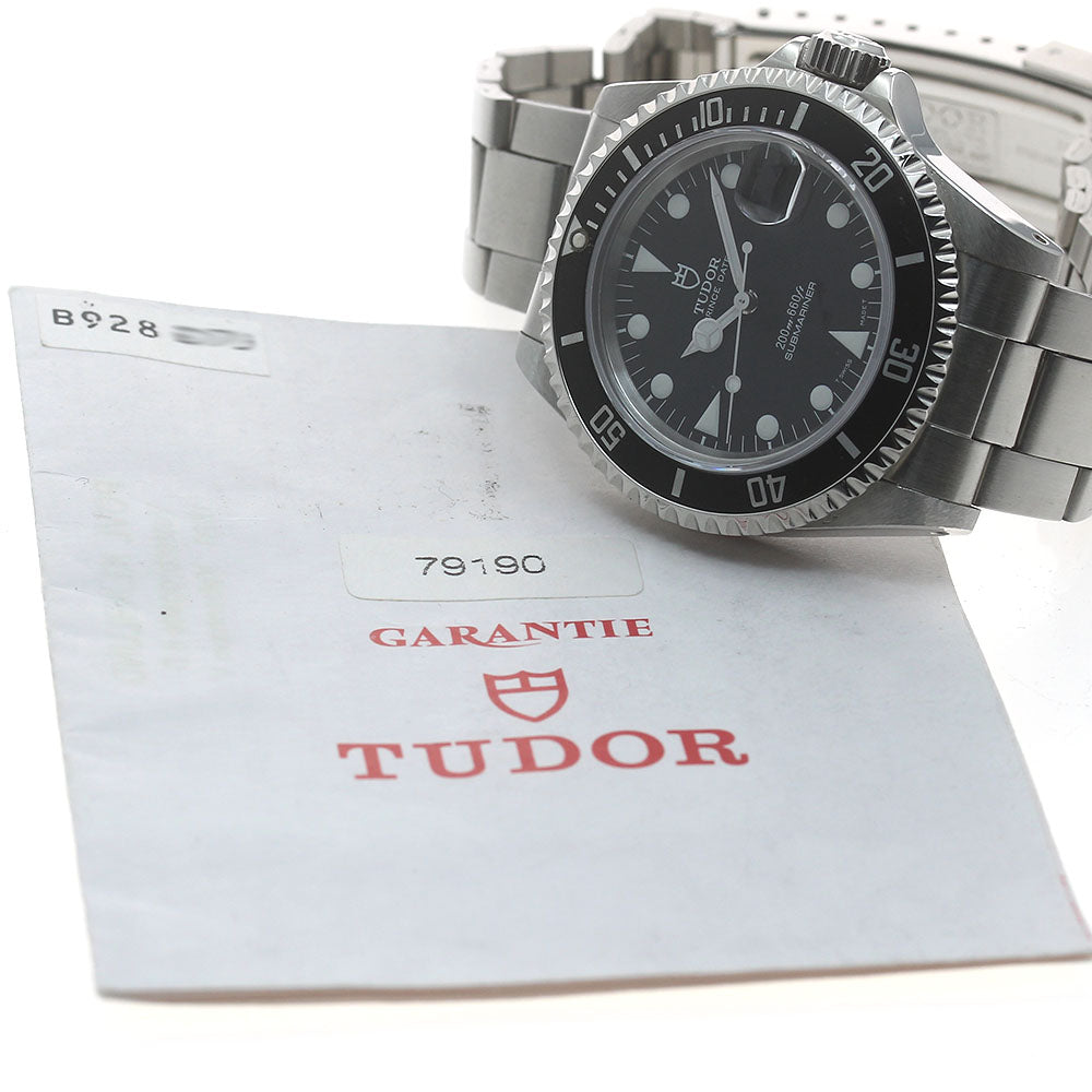 TUDOR Submariner 79190 Cal.2824-2 black Dial Automatic Men's Watch_880536