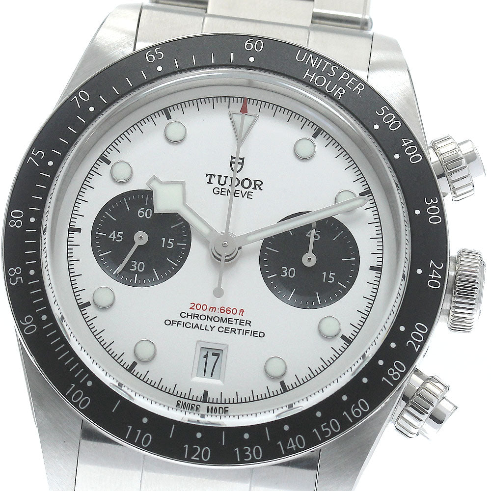 TUDOR Black Bay Chrono 79360N Date White / black Dial Automatic Men's_880542