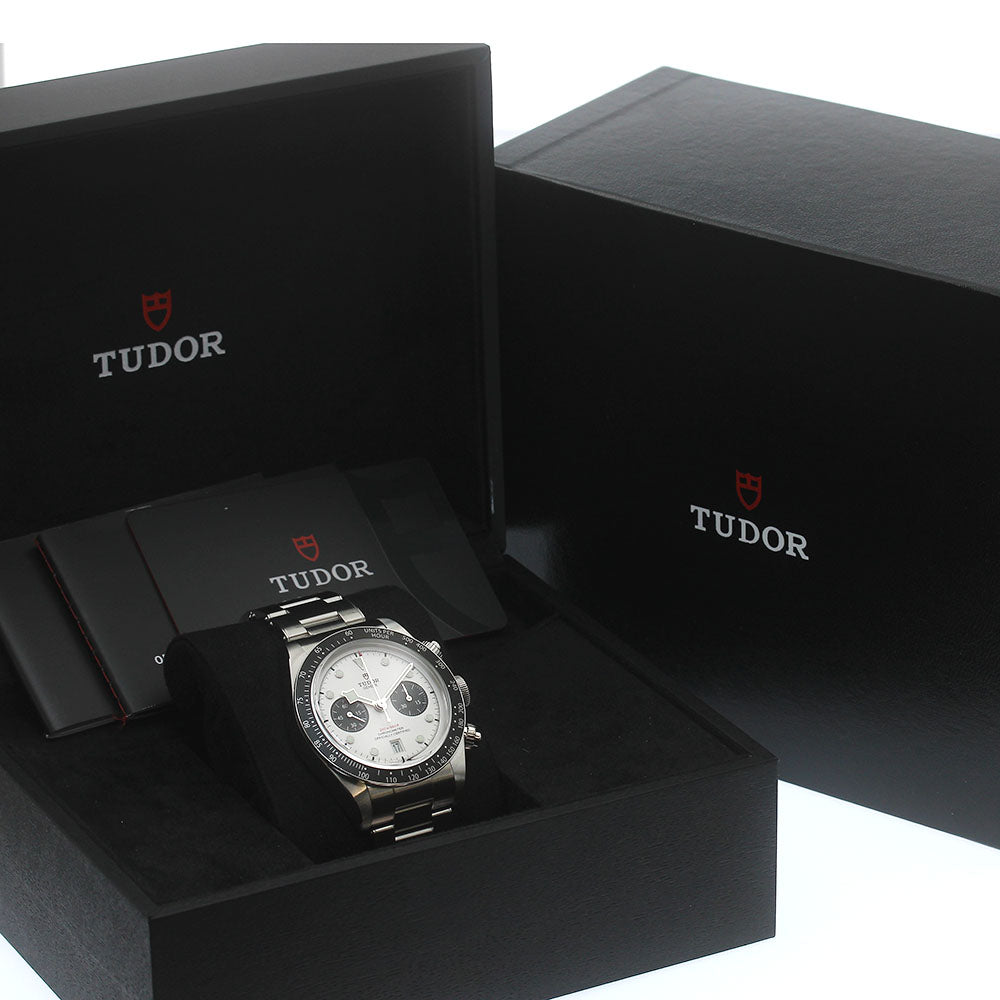 TUDOR Black Bay Chrono 79360N Date White / black Dial Automatic Men's_880542