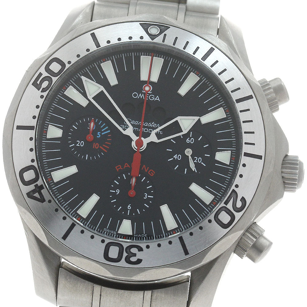 OMEGA Seamaster300 racing 2269.52 Chronograph black Dial Automatic Men's Watch_880546