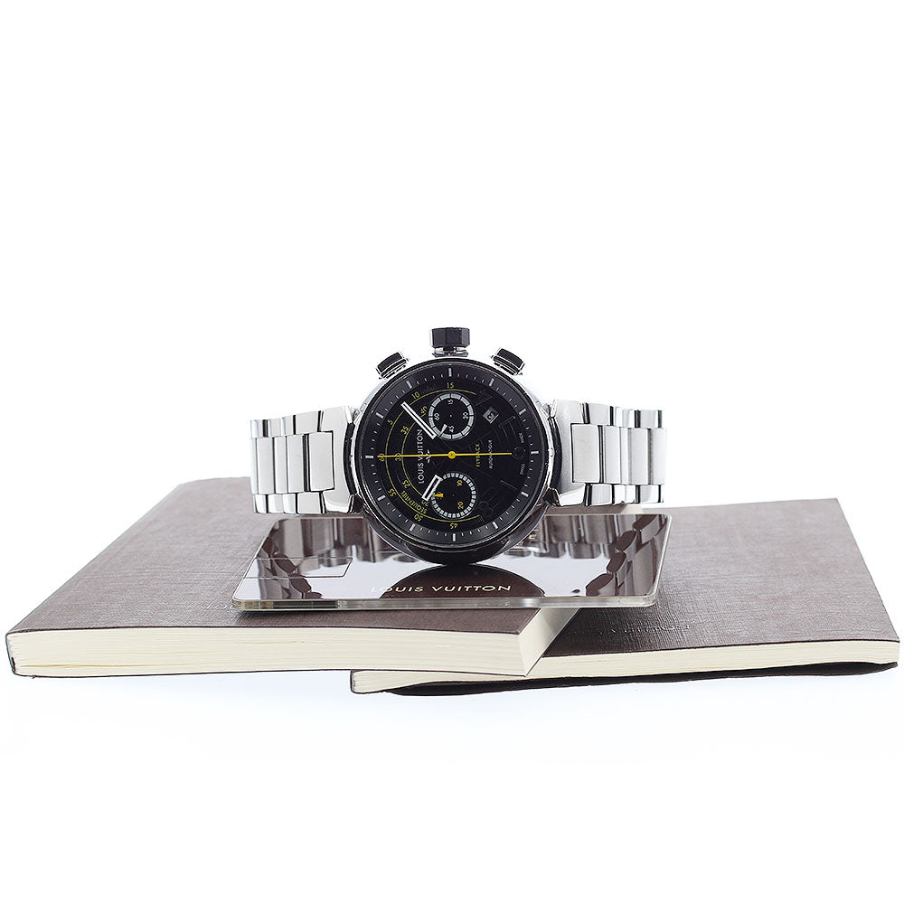 LOUIS VUITTON Tambour Q102B Flyback 888 pieces worldwide Automatic Men's_880547