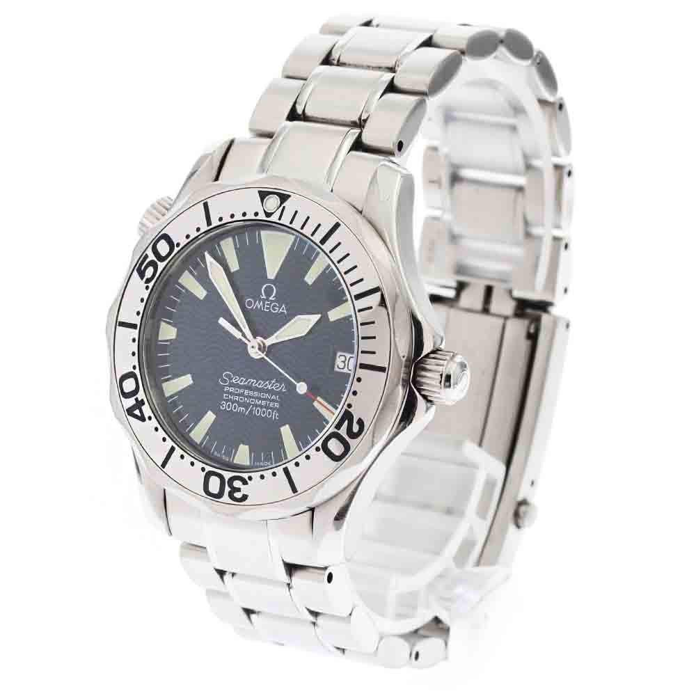 OMEGA Seamaster300 2253.80 Date blue Dial Automatic Boy's Watch_880584