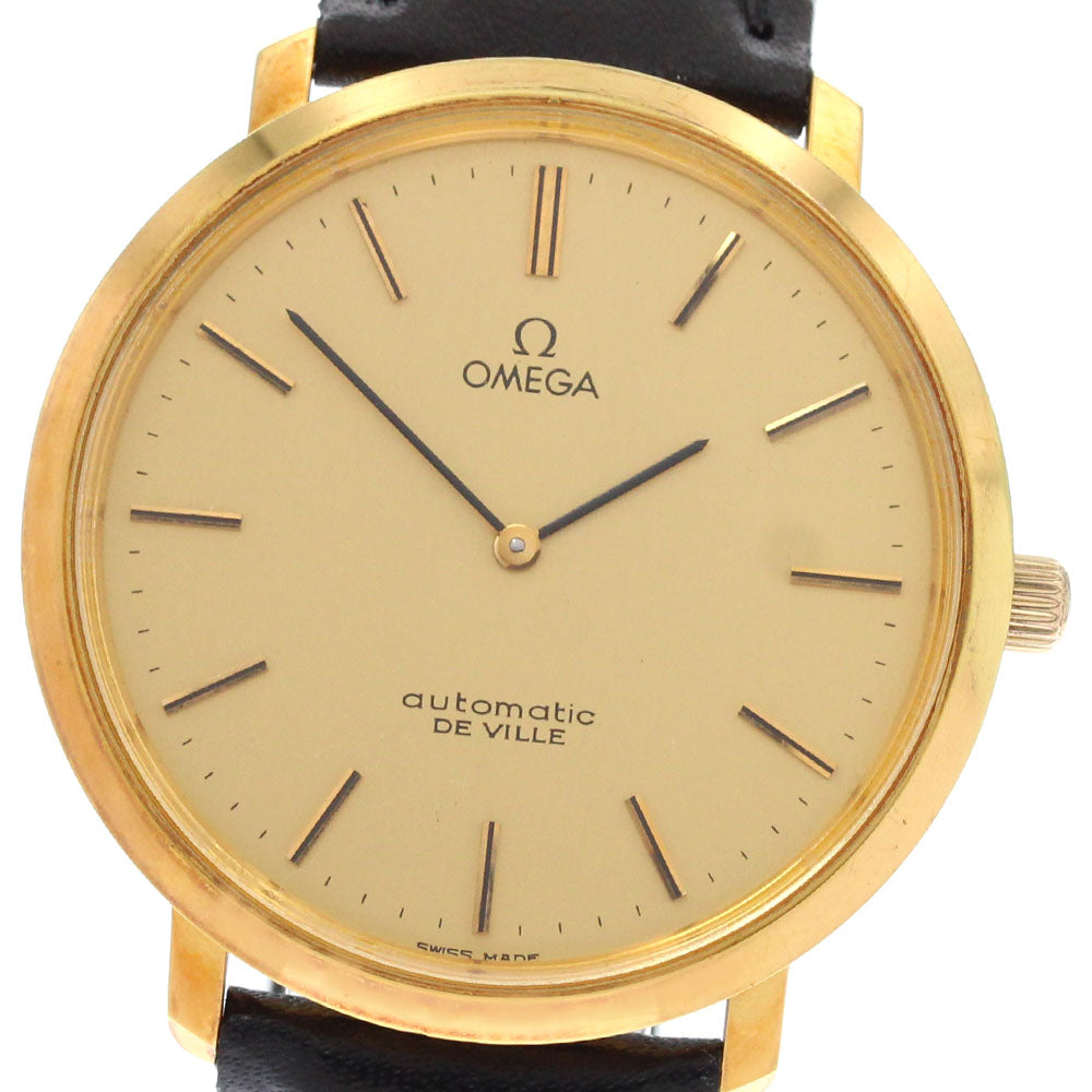 OMEGA De Ville 151.786 36MM cal.711 Gold Dial Automatic Men's Watch_880637