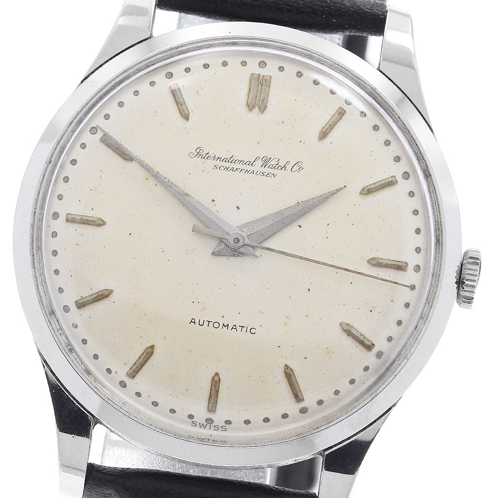 IWC SCHAFFHAUSEN Cal.853 Silver Dial Automatic Men's Watch_880654