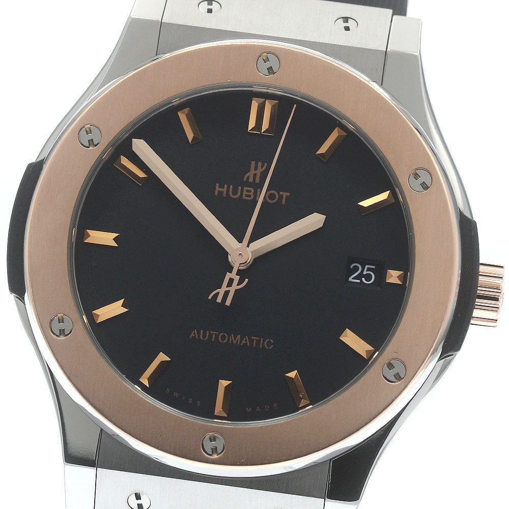 HUBLOT Classic fusion 511.NO.1181.LR Titanium King Gold Automatic Men's_880661