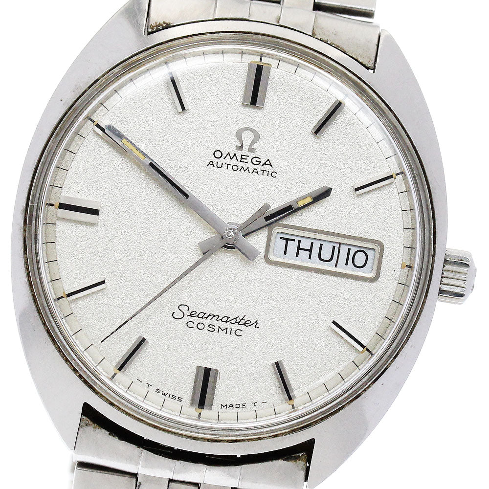 OMEGA Seamaster Cosmic Day date Silver Dial Automatic Men's Watch_880664
