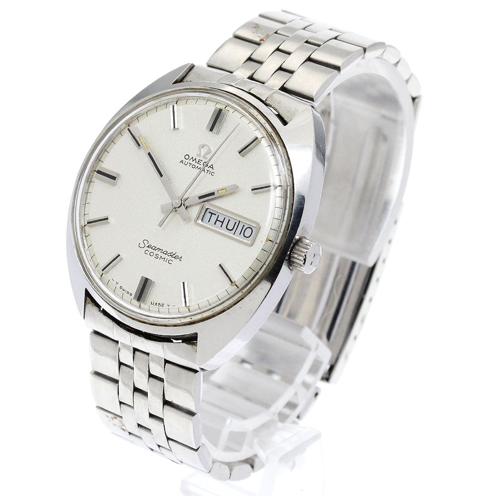 OMEGA Seamaster Cosmic Day date Silver Dial Automatic Men's Watch_880664