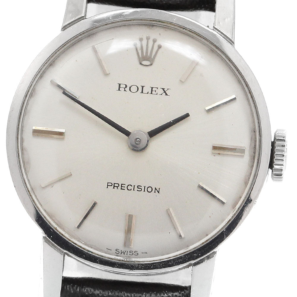 ROLEX Precision 2649 Cal.1400 Silver Dial Hand Winding Ladies Watch_880699