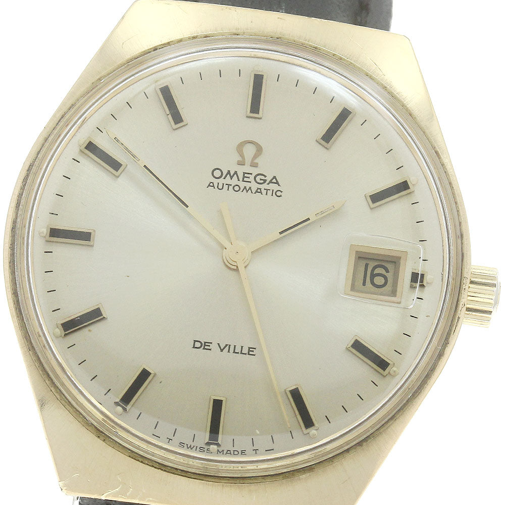 OMEGA De Ville One piece case gold Dial Automatic Men's Watch_880700