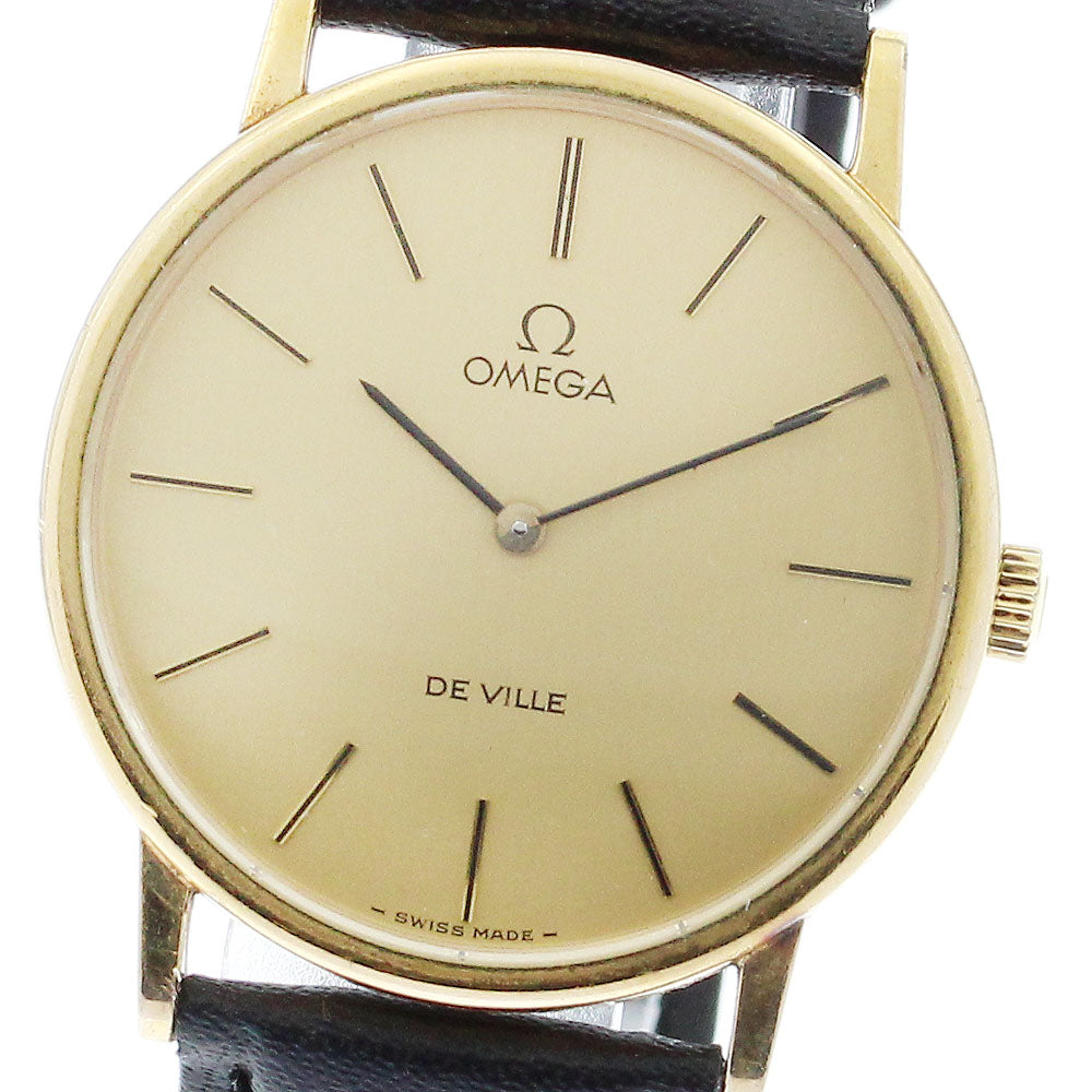 OMEGA De Ville 111.140 Cal.625 gold Dial Hand Winding Men's Watch_880705