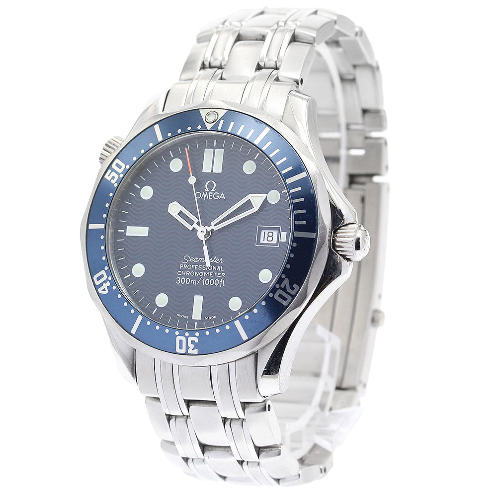 OMEGA Seamaster300 2531.80 Date Navy Dial Automatic Men's Watch_880706