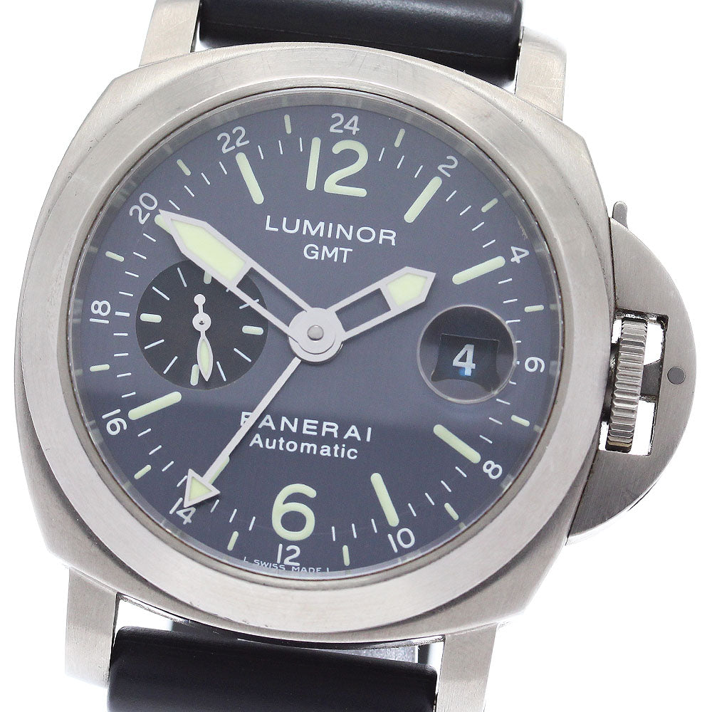 PANERAI Luminor PAM00089 GMT gray Dial Automatic Men's Watch_880759