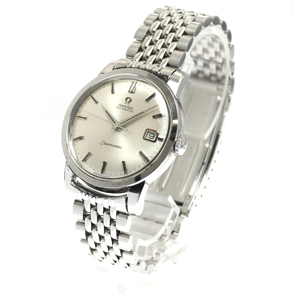 OMEGA Seamaster 166.011 Date Cal.565 Silver Dial Automatic Men's Watch_880765