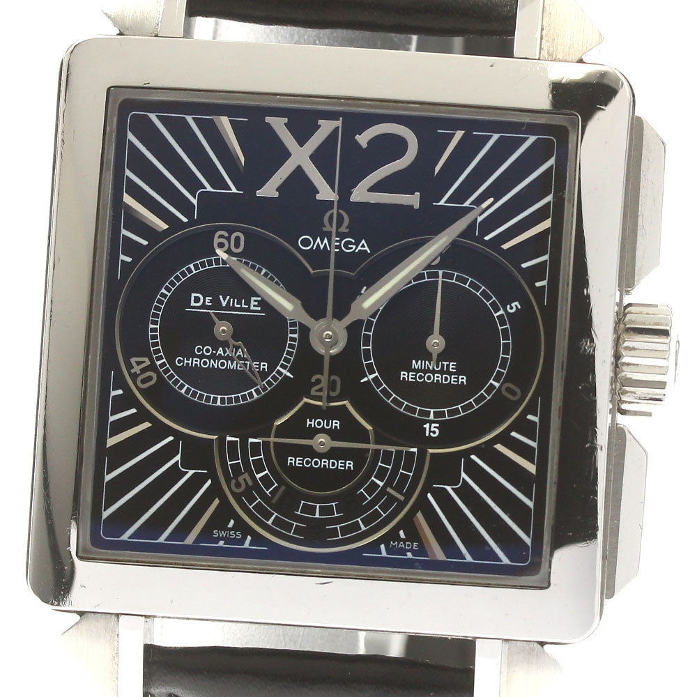 OMEGA De Ville X2 423.13.37.50.01.001 Co-Axial Chronograph AT Men's Watch_880770