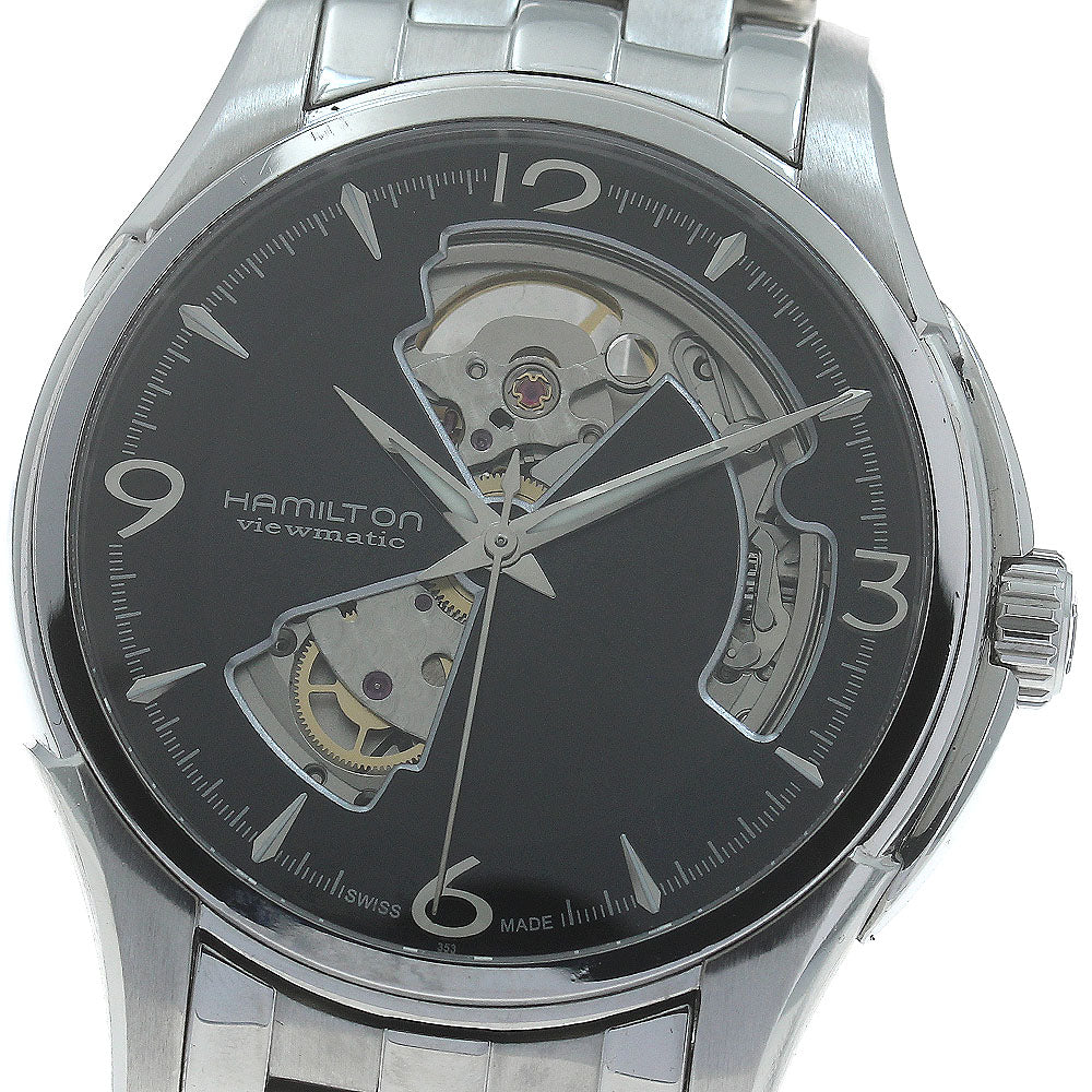 HAMILTON Jazz master H325651/H32565135 Open heart Black Dial Automatic_880771