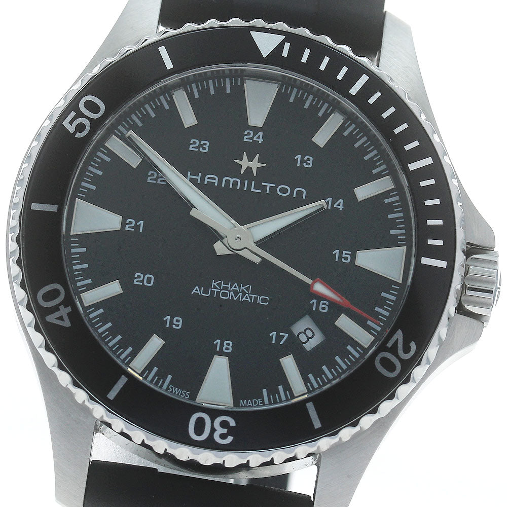 HAMILTON Khaki Navy Scuba H823350/H82335331 Date Automatic Men's Watch_880773