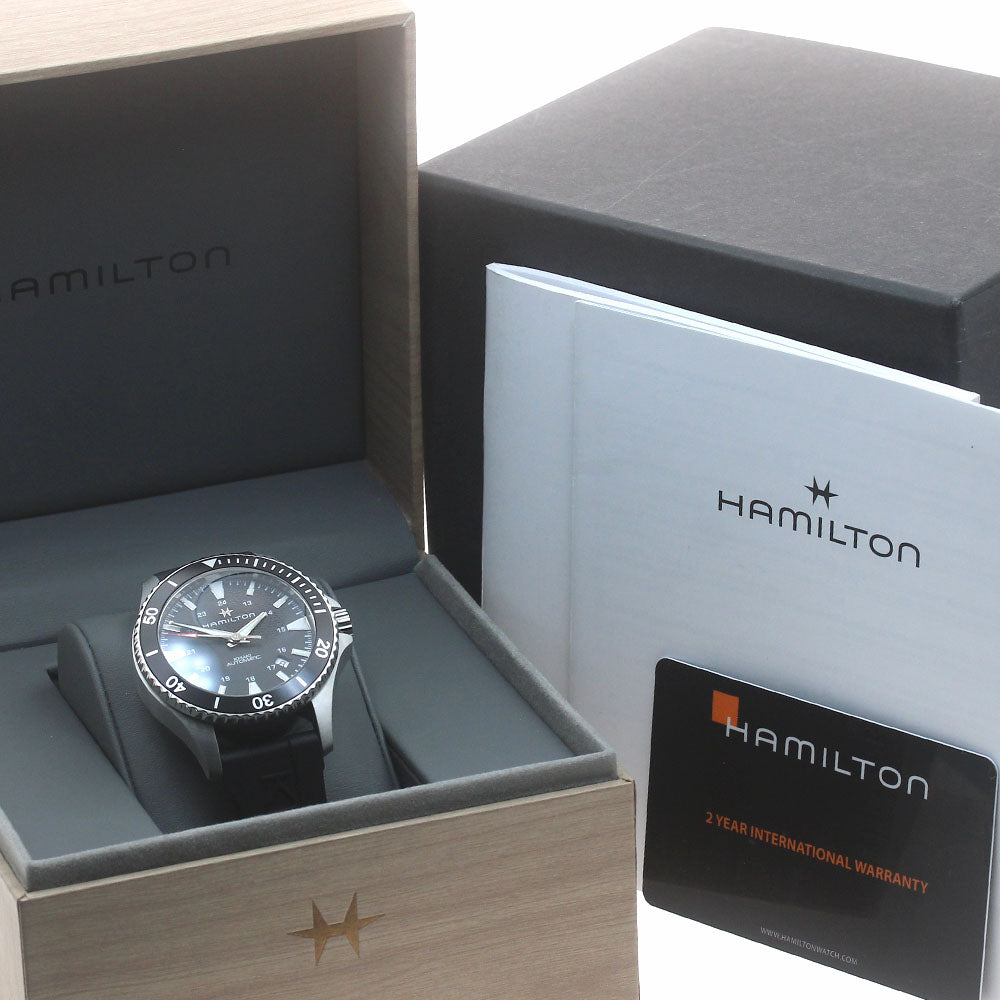 HAMILTON Khaki Navy Scuba H823350/H82335331 Date Automatic Men's Watch_880773