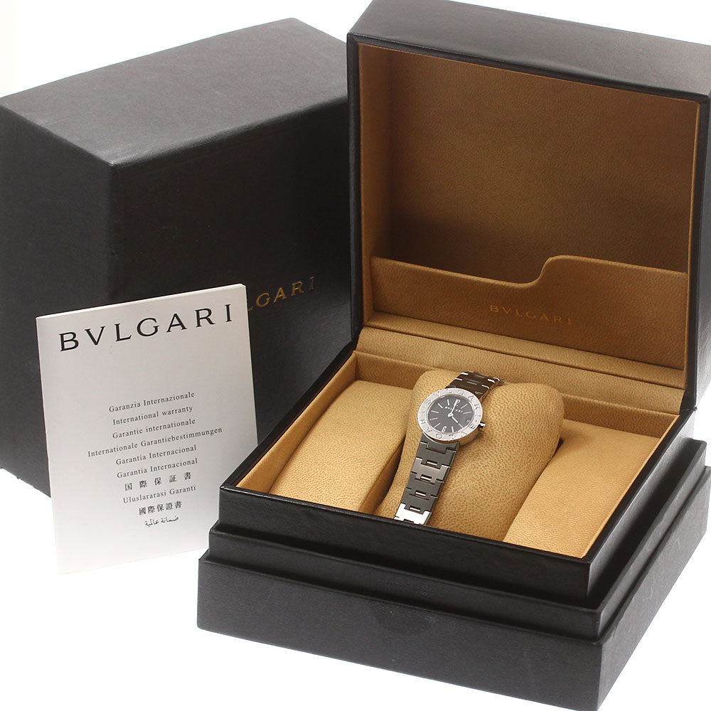 BVLGARI BVLGARIBVLGARI BB23SS Date black Dial Quartz Ladies Watch_880774