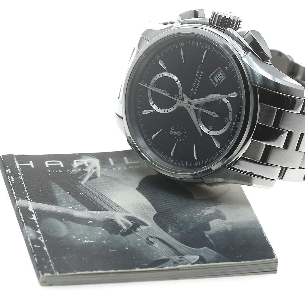 HAMILTON Jazz master H326160 Chronograph black Dial Automatic Men's Watch_880778