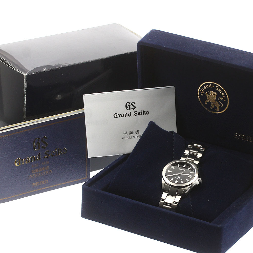 SEIKO Grand Seiko SBGF021/8J56-8020 Date black Dial Quartz Men's Watch_880779