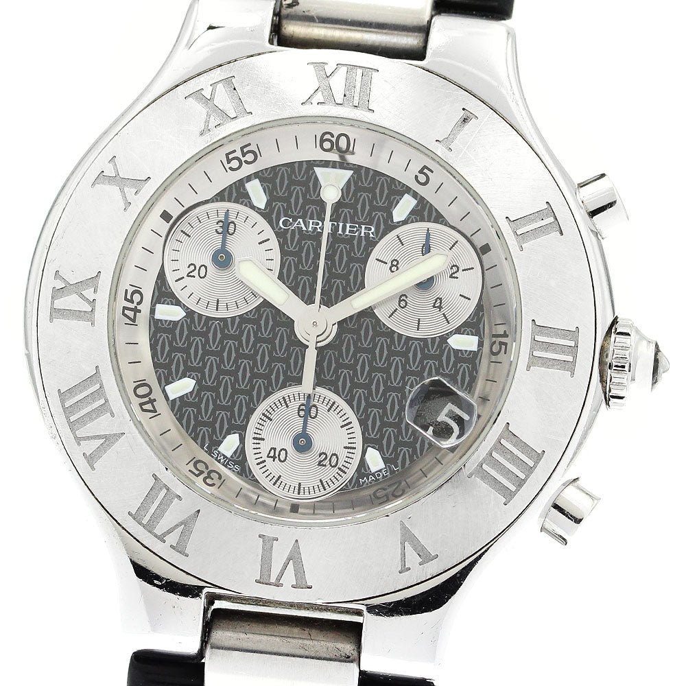 CARTIER CHRONOSCAPH W10125U2 Chronograph Quartz Men's Watch_880780