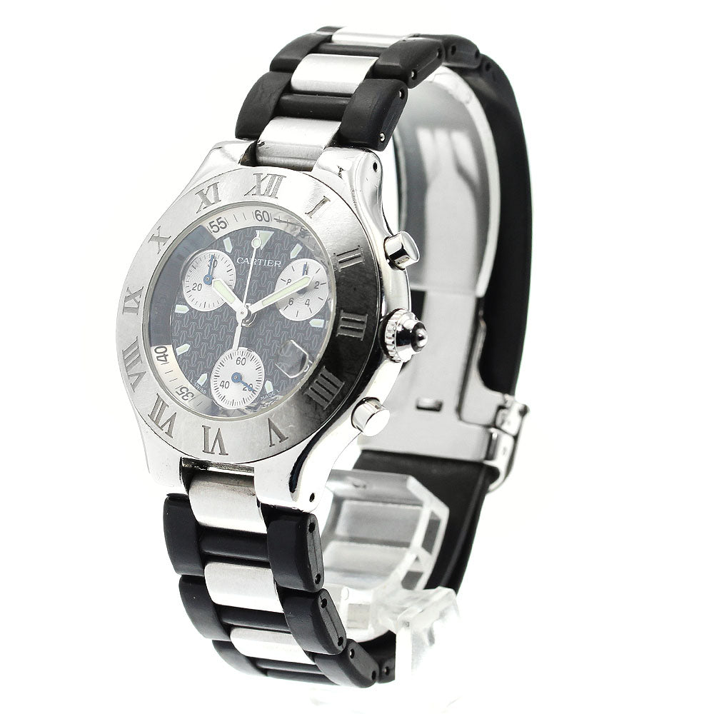 CARTIER CHRONOSCAPH W10125U2 Chronograph Quartz Men's Watch_880780