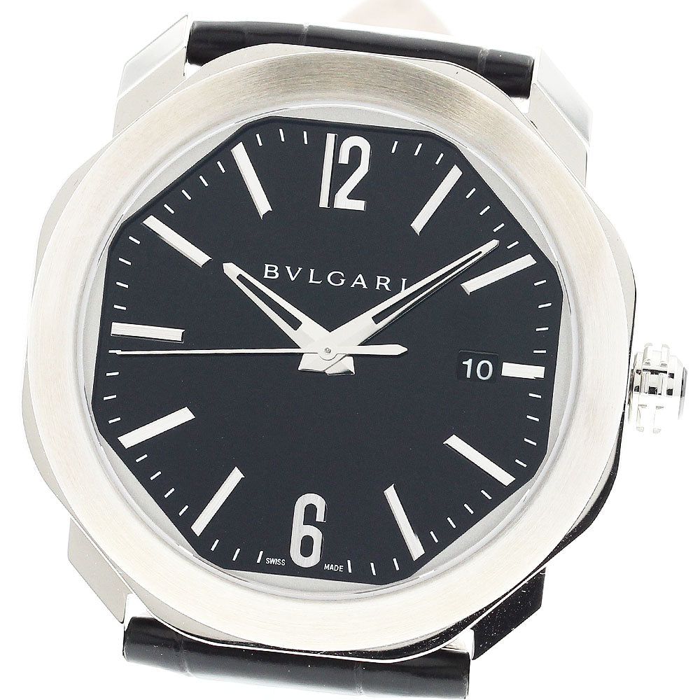 BVLGARI Octo OC41S/103084 Date black Dial Automatic Men's Watch_880794