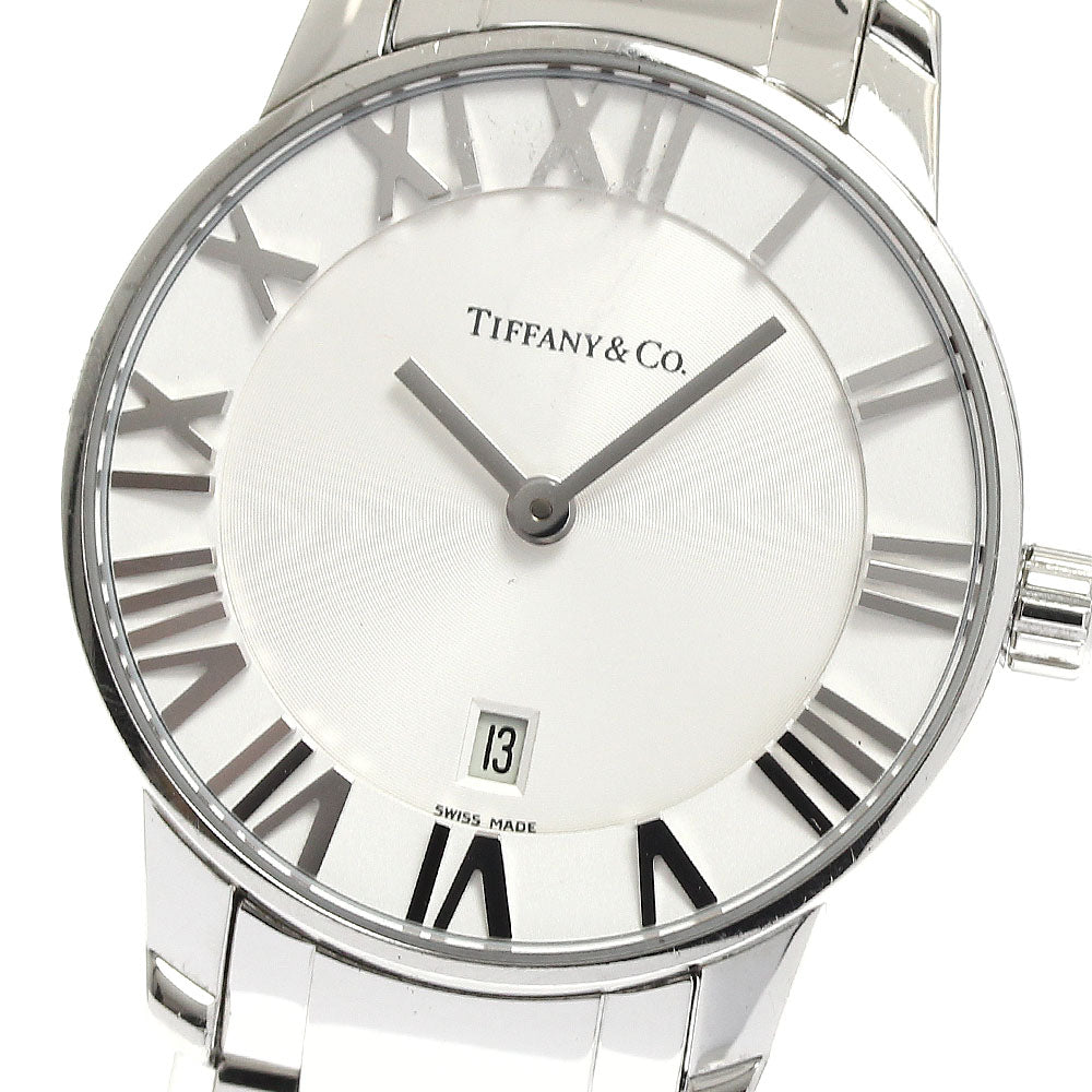 TIFFANY&Co. Atlas Dome Z1830.11.10A21A00A Date Quartz Ladies Watch_880829