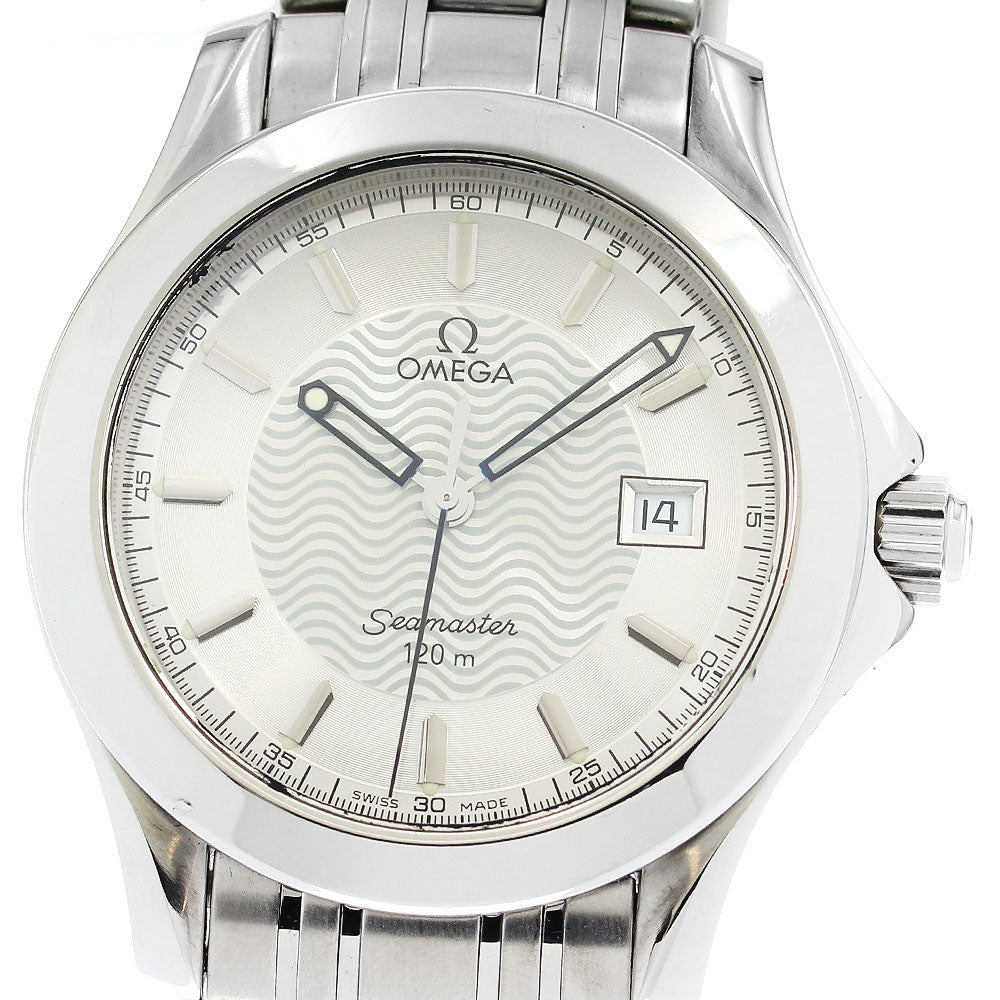 OMEGA Seamaster120 2511.31 Date Silver Dial Quartz Men's Watch_880845