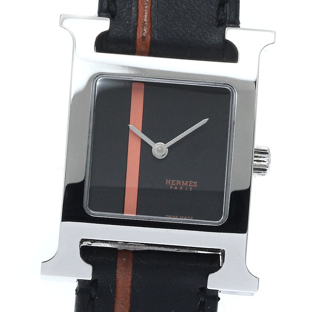 HERMES H watch black Dial Quartz Ladies Watch_880848