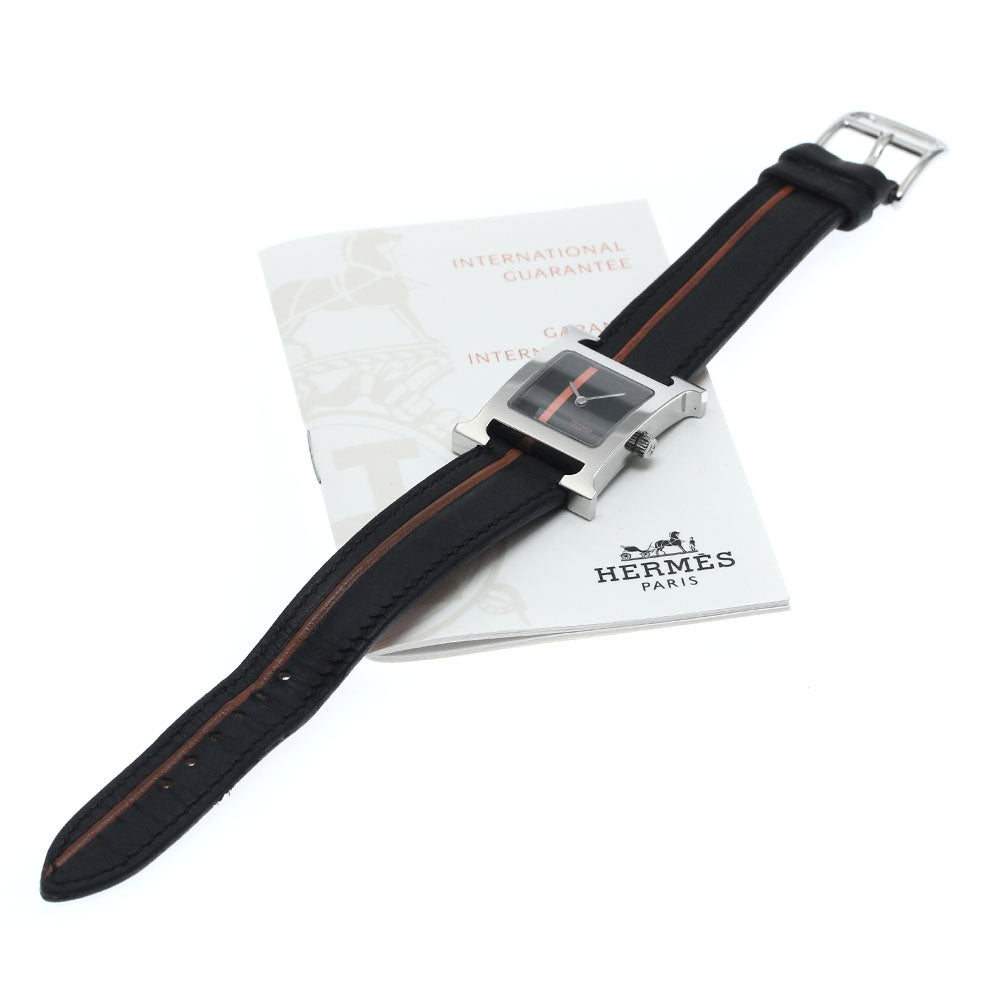 HERMES H watch black Dial Quartz Ladies Watch_880848