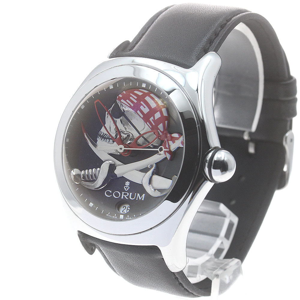 CORUM bubble private skull 082.150.20 Date black Dial Automatic Men's_880849