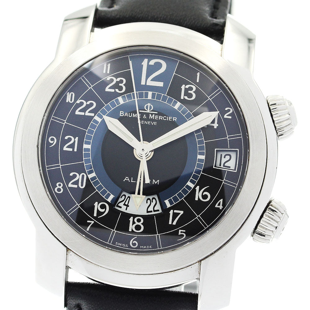 Baume & Mercier Cape Land 65322 Alarm GMT Black Dial Automatic Men's_880850