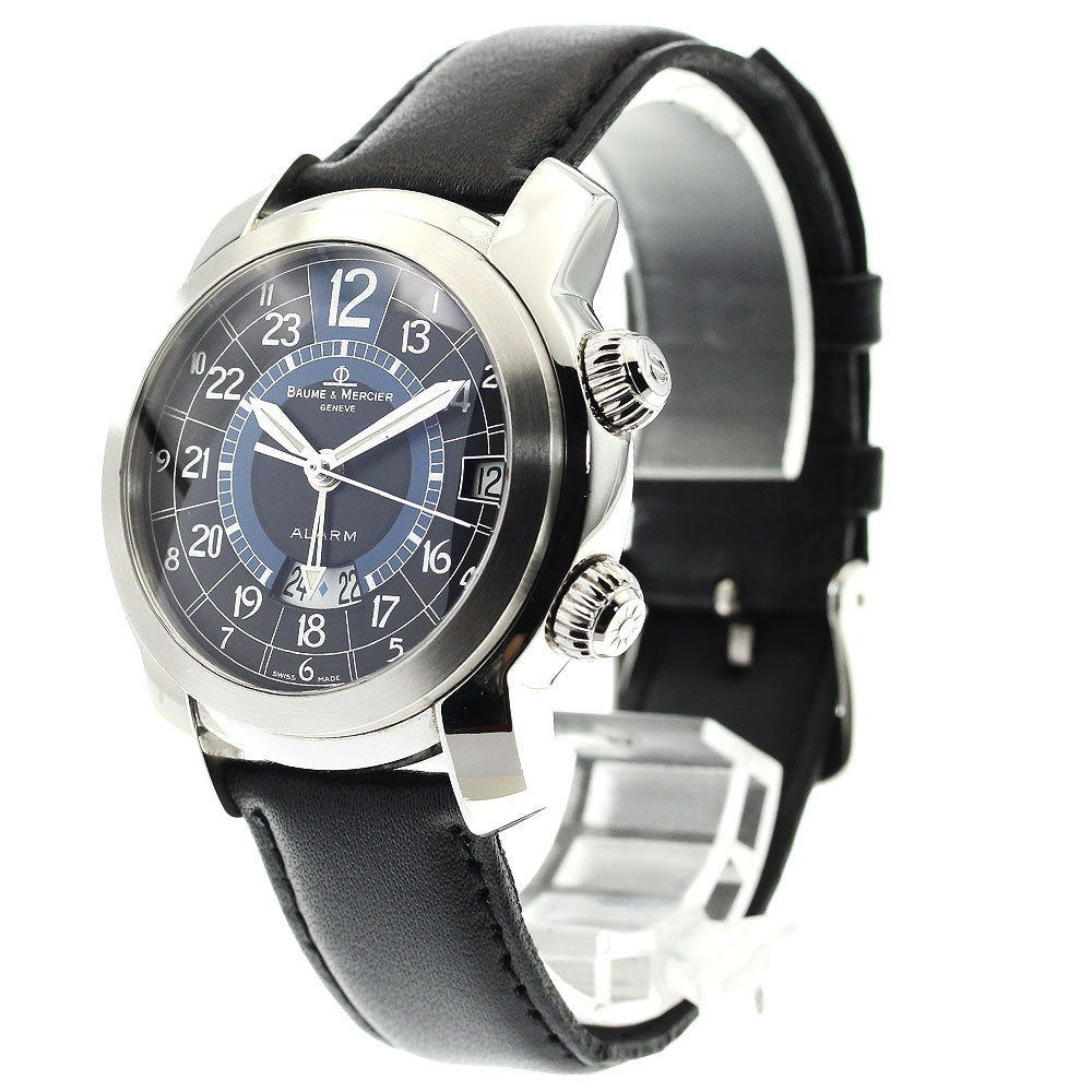 Baume & Mercier Cape Land 65322 Alarm GMT Black Dial Automatic Men's_880850