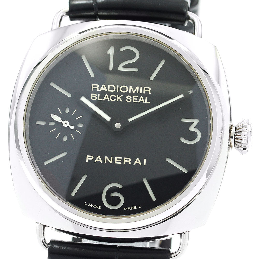 PANERAI Radiomir Black Seal PAM00183 Small seconds black Dial Hand Winding Men's Watch_880853