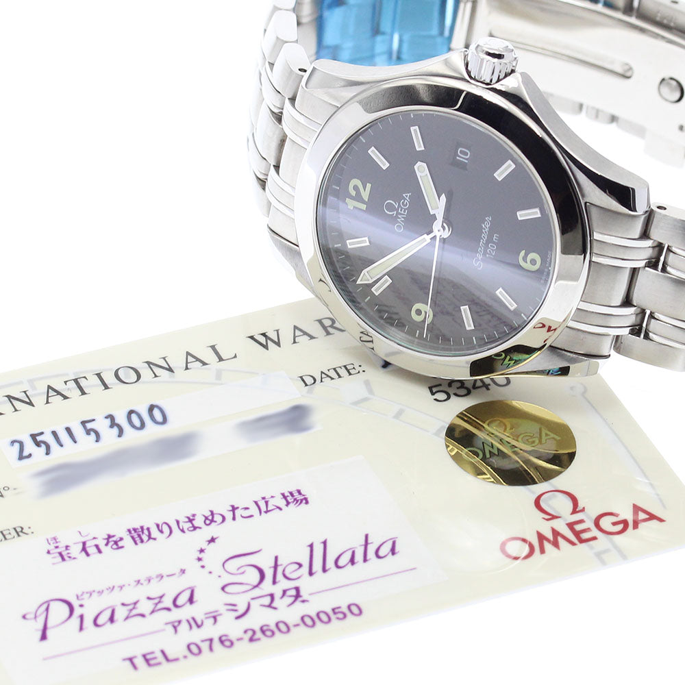 OMEGA Seamaster120 2511.53 Date black Dial Quartz Men's Watch_880873