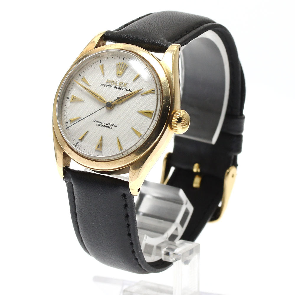 ROLEX 6084 K14YG Redundant Dial white Dial Automatic Men's Watch_880908