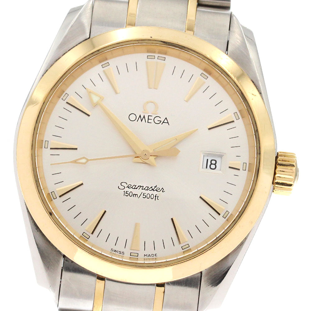 OMEGA Seamaster Aqua Terra 2318.30 Date Silver Dial Quartz Boy's Watch_880949