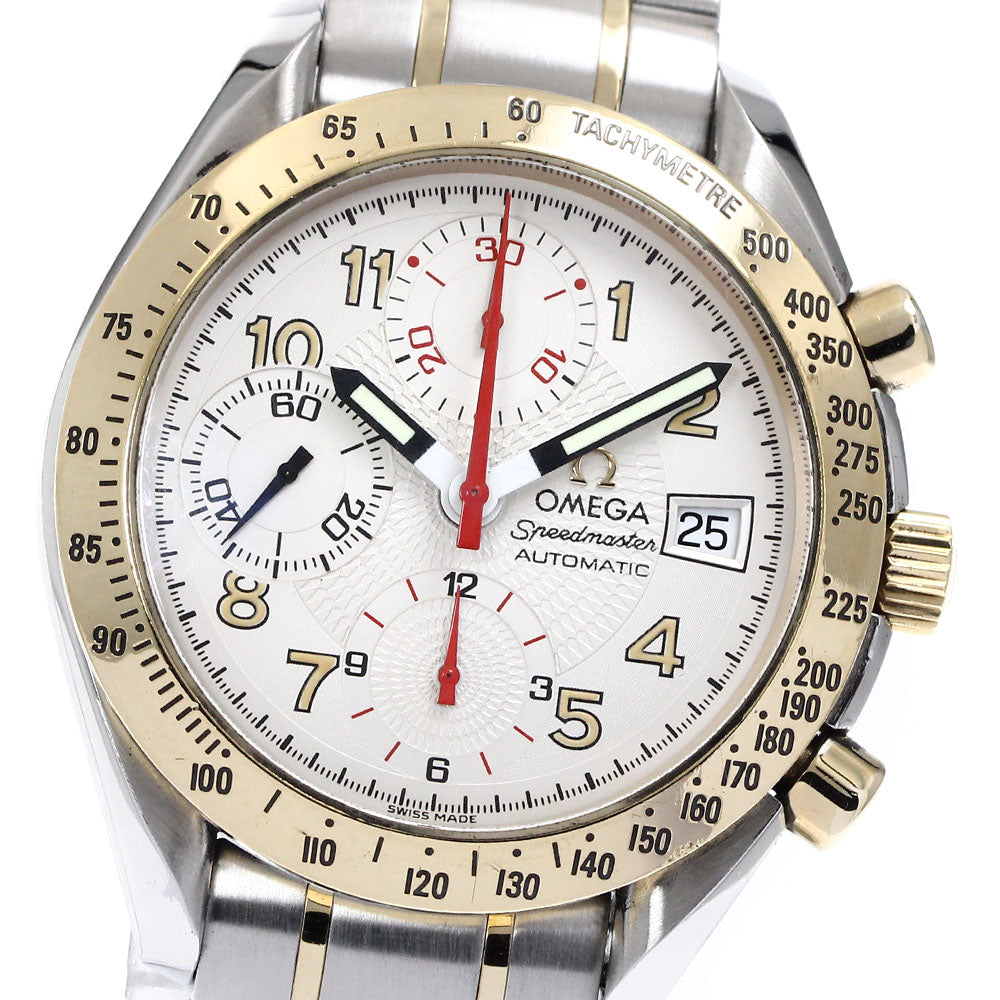 OMEGA Speedmaster 3313.33 Date Chronograph Silver Dial Automatic Men's_880958