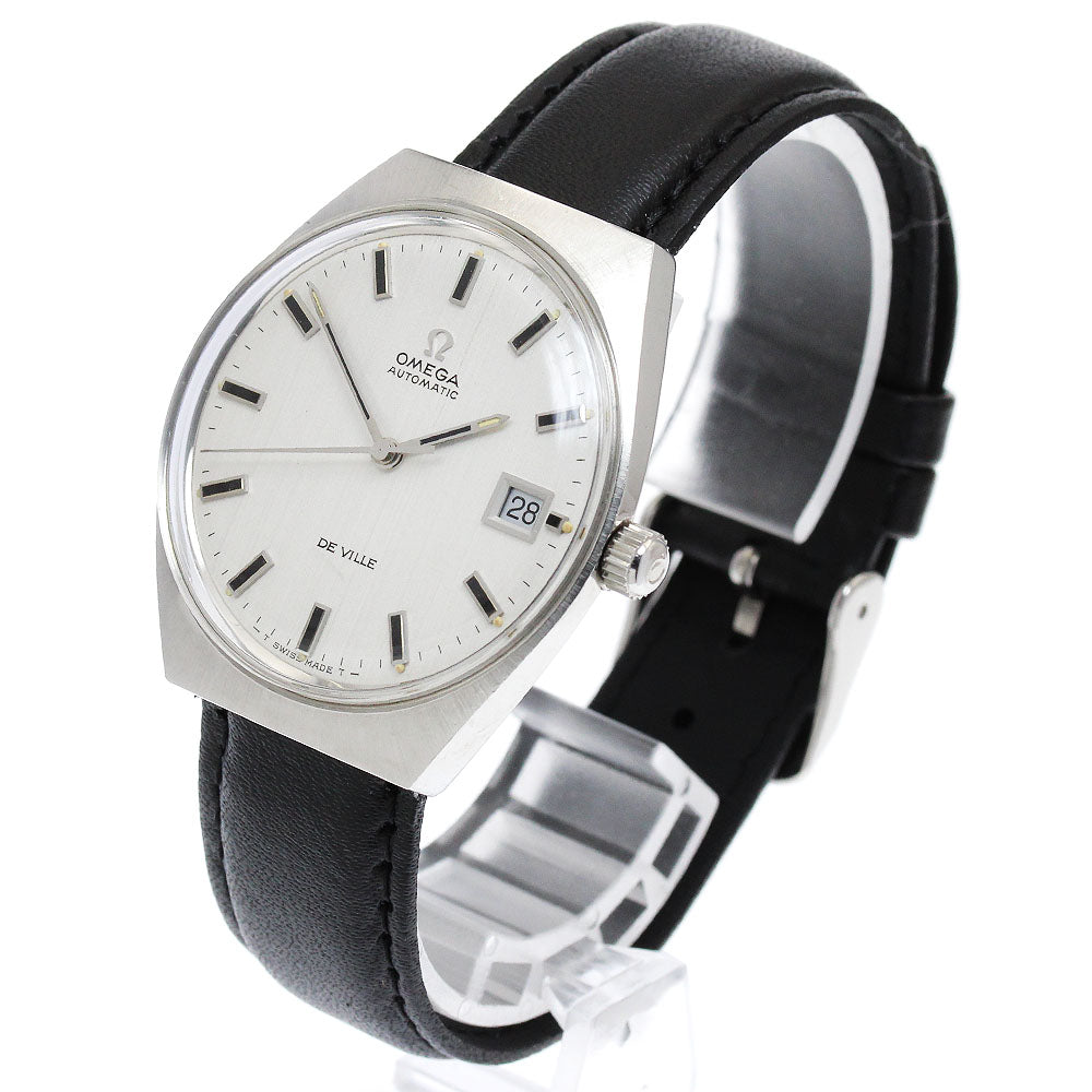OMEGA De Ville 166.051 Date Silver Dial Automatic Men's Watch_880960
