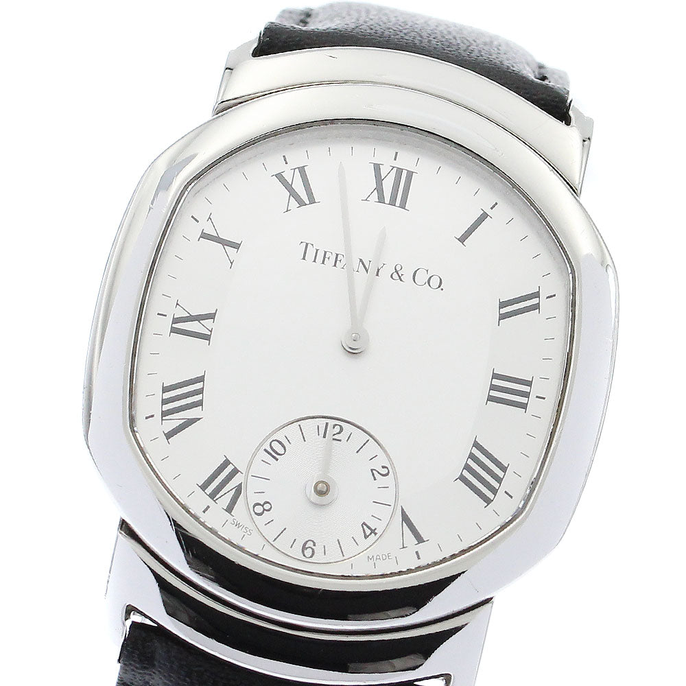 TIFFANY&Co. Dual time M161 Silver Dial Quartz Men's Watch_880993