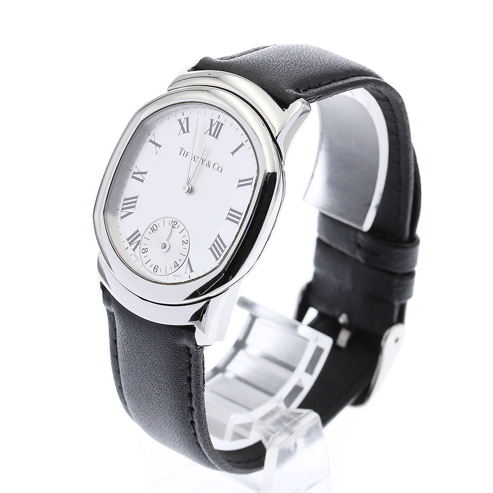 TIFFANY&Co. Dual time M161 Silver Dial Quartz Men's Watch_880993
