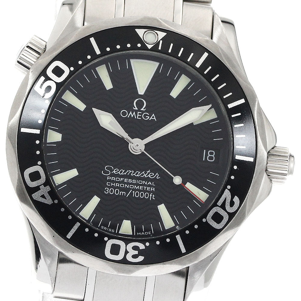 OMEGA Seamaster300 2252.50 Date black Dial Automatic Boy's Watch_880997
