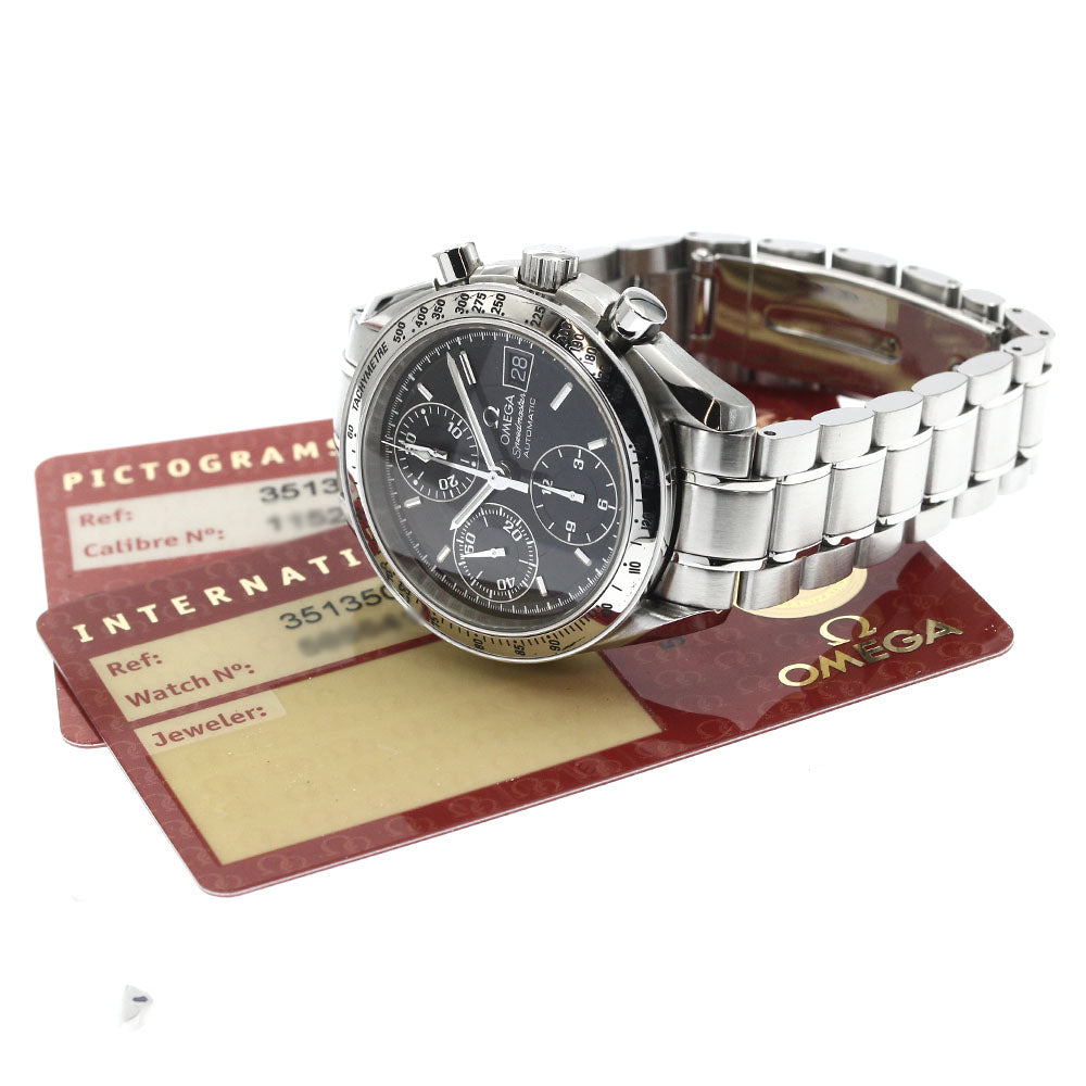 OMEGA Speedmaster 3513.50 Date Chronograph black Dial Automatic Men's_880998