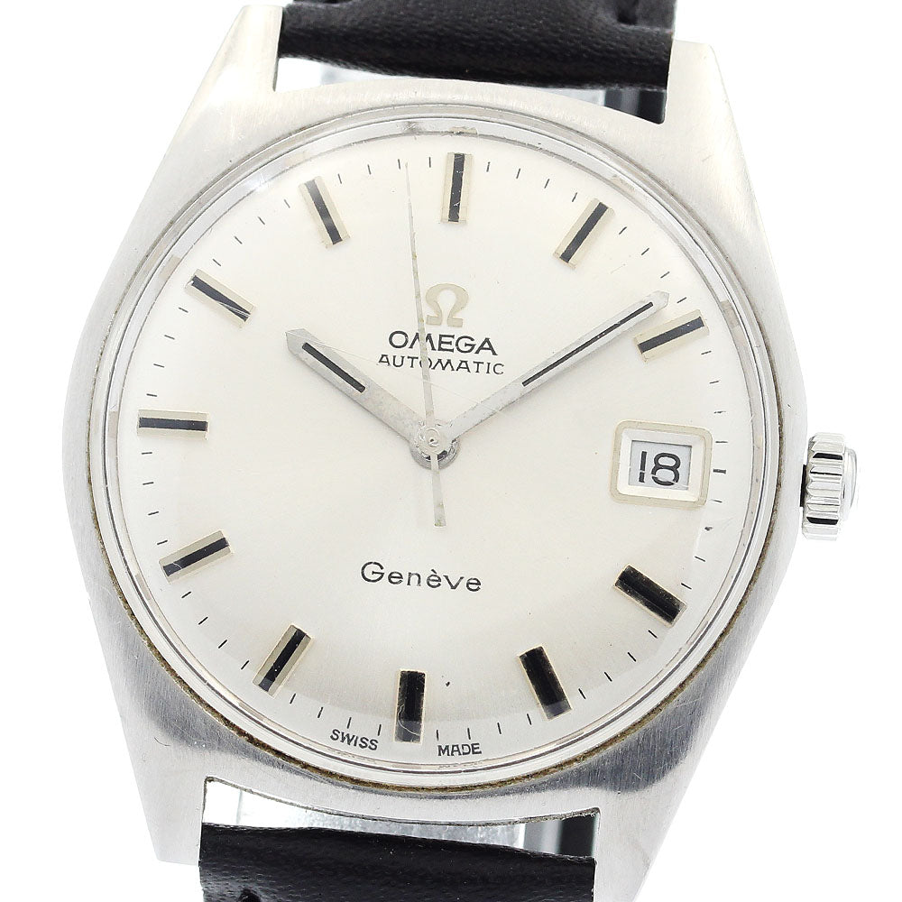 OMEGA Geneve 166.041 Date Cal.565 Silver Dial Automatic Men's Watch_881002
