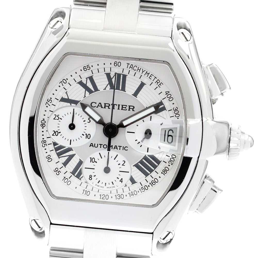 CARTIER Roadster LM W62006X6 Date Chronograph Automatic Men's Watch_881016
