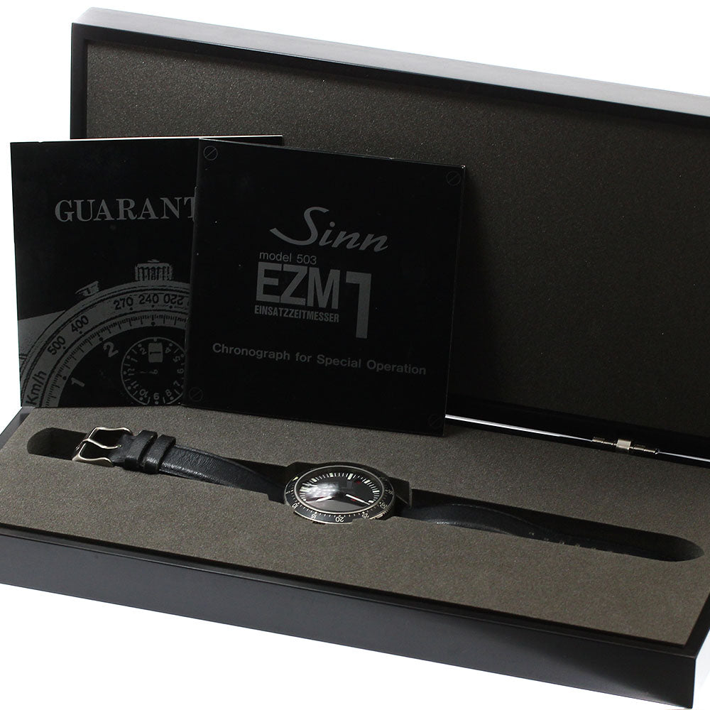 Sinn 503.EZM-1 SPECIAL 503.EZM-1 Date black Dial Automatic Men's Watch_881028