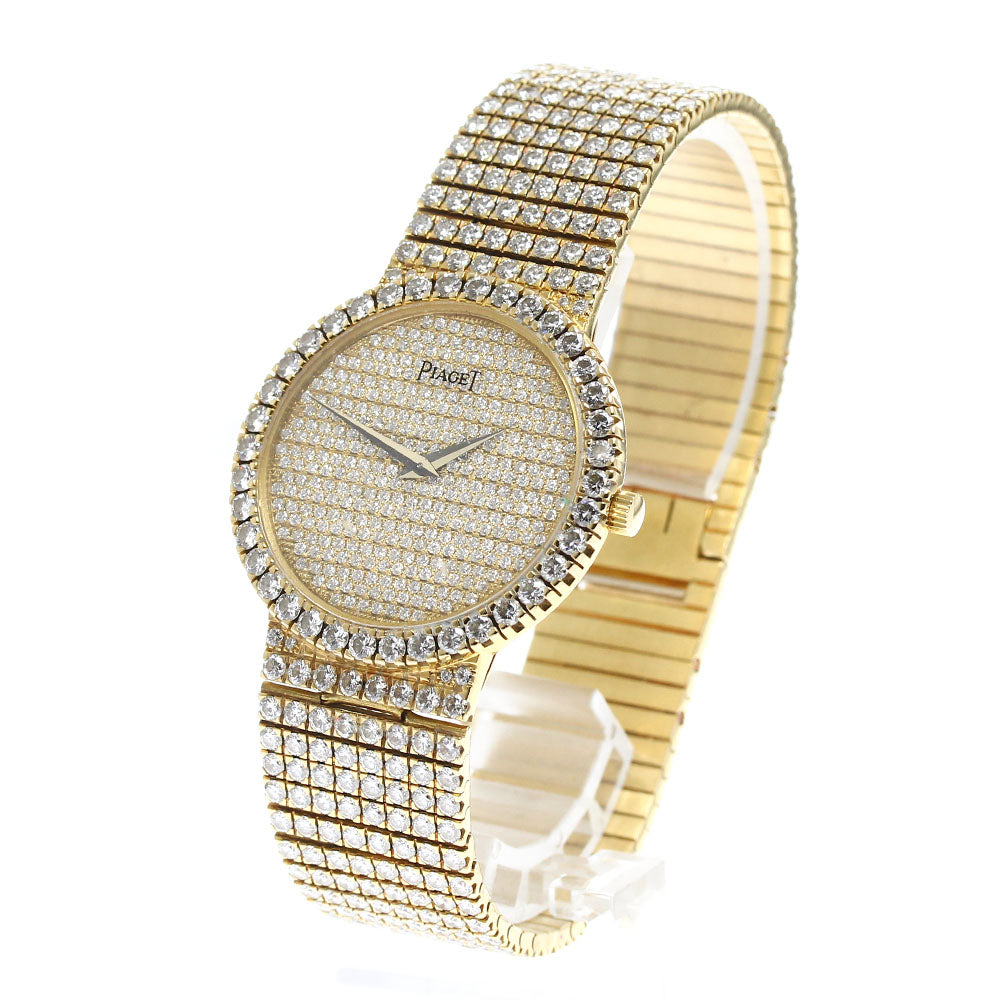 PIAGET dancer 90256 C 626 K18YG full diamond Hand Winding Men's Watch_881045