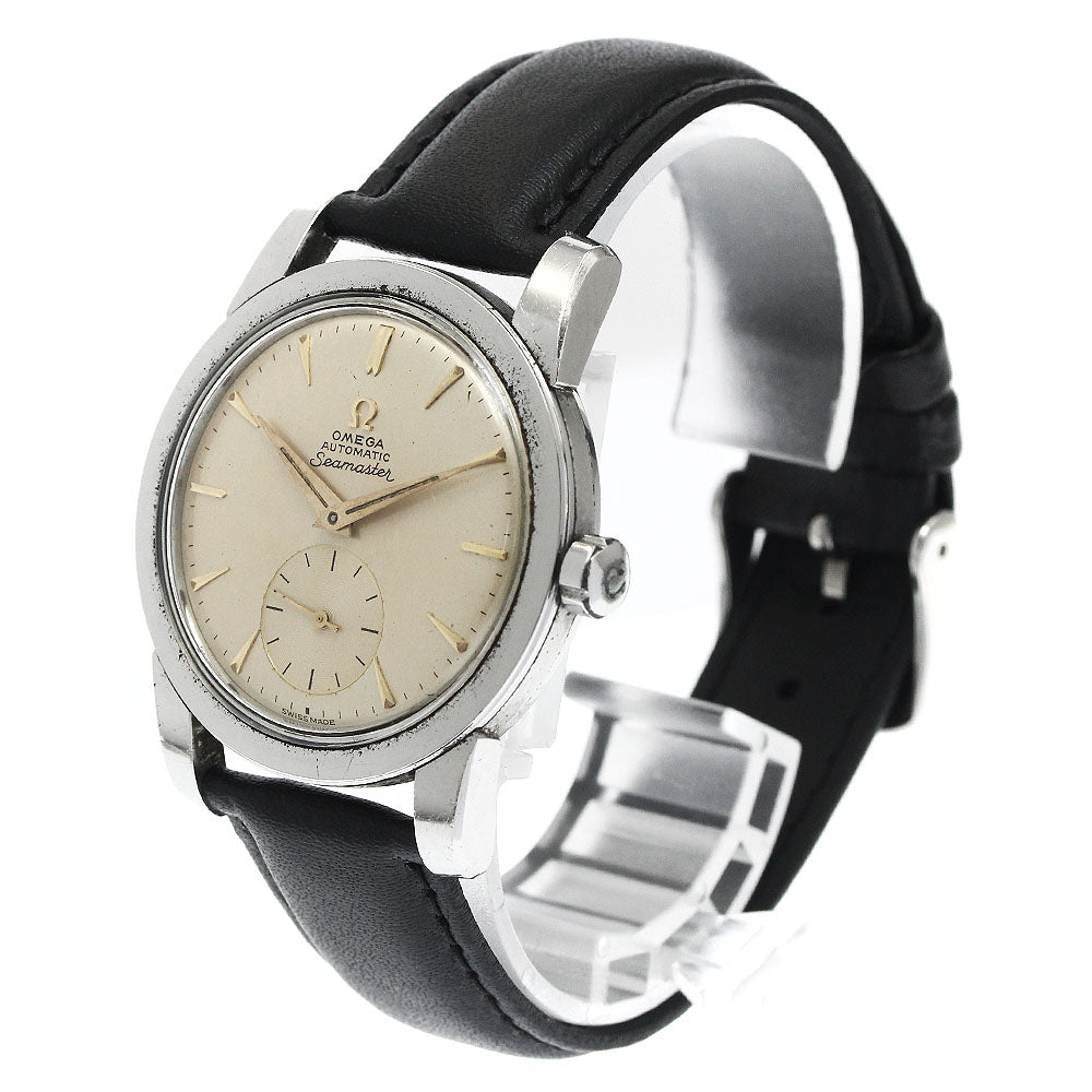 OMEGA Seamaster Half Rotor Small Second Silver Dial Automatic Men's Watch_881112